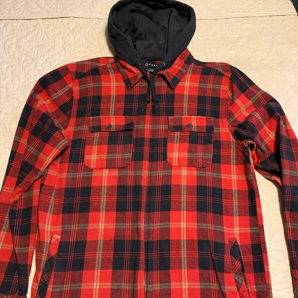 Plaid button down